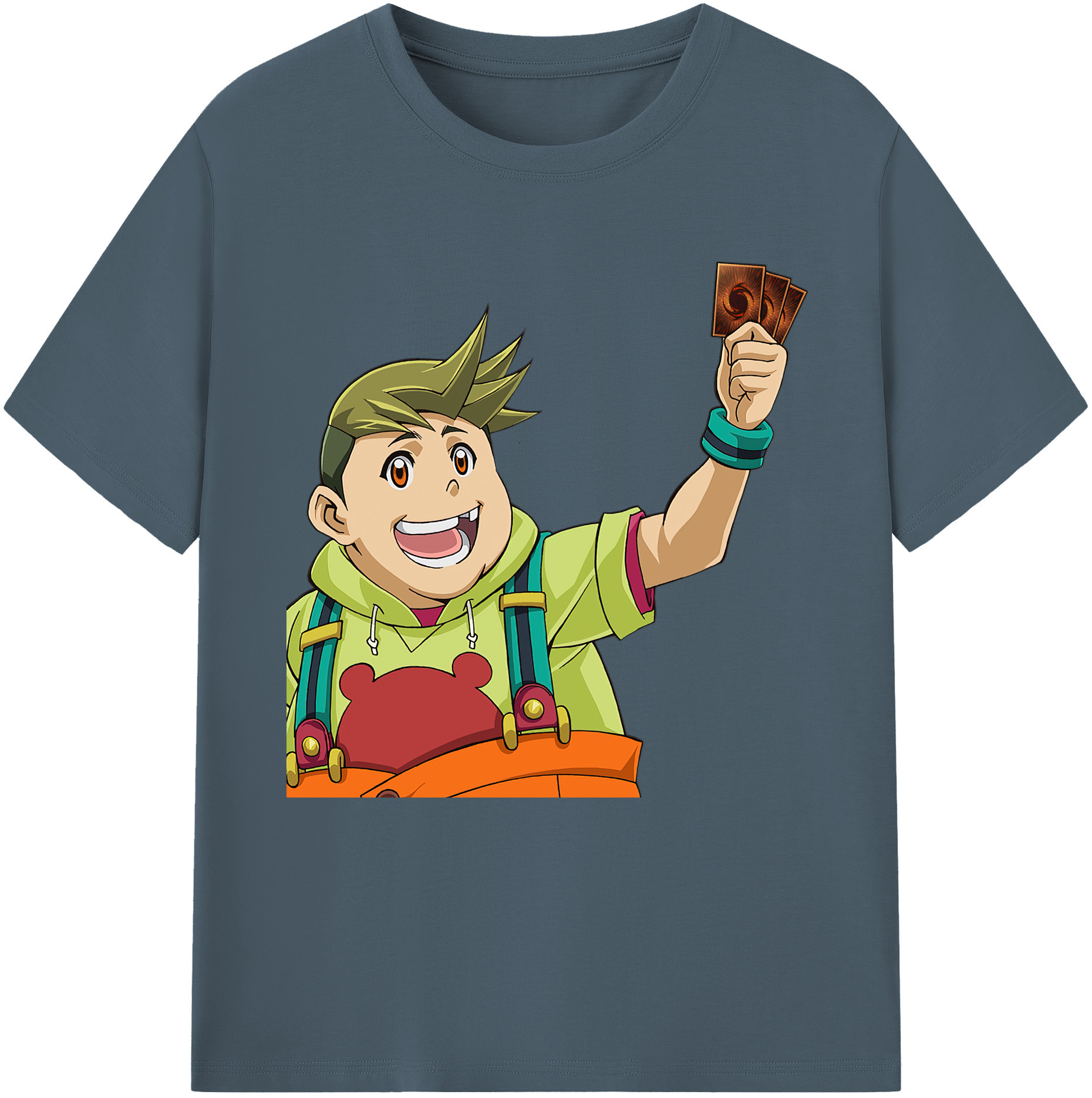 （画像用） 遊☆戯☆王 Yu-Gi-Oh! 綿100％半袖Tシャツ（フロントプリント）